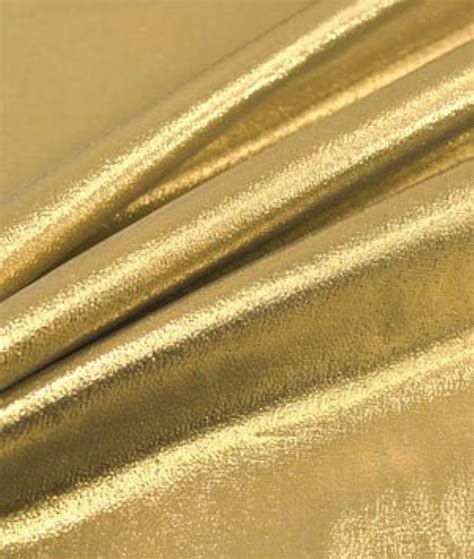 tapioca metallic gold fabric|Amazon.com: Gold Metallic Fabric.